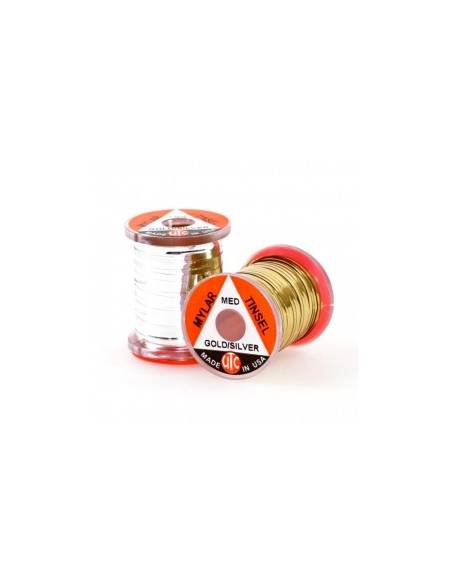 FLAT MYLAR TINSEL PLANO ORO Y PLATA