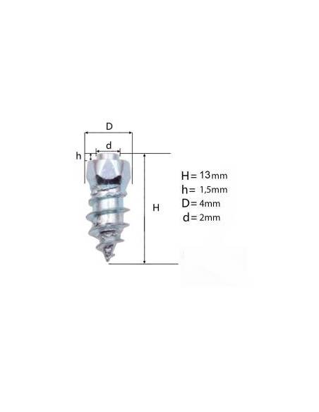 CLAVOS TUNGSTENO BAETIS ROSCADO