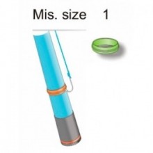 ARANDE.SILIC.STONFO P/CAÑAS Nº 1 10pz