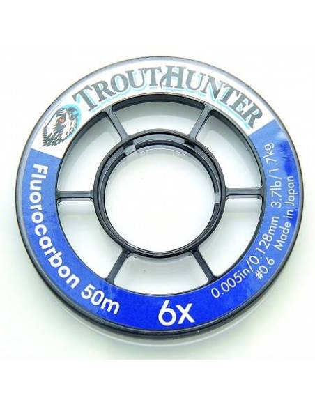 TROUTHUNTER FLUOROCARBONO TIPPET 50M * TROUTHUNTER TIPPET