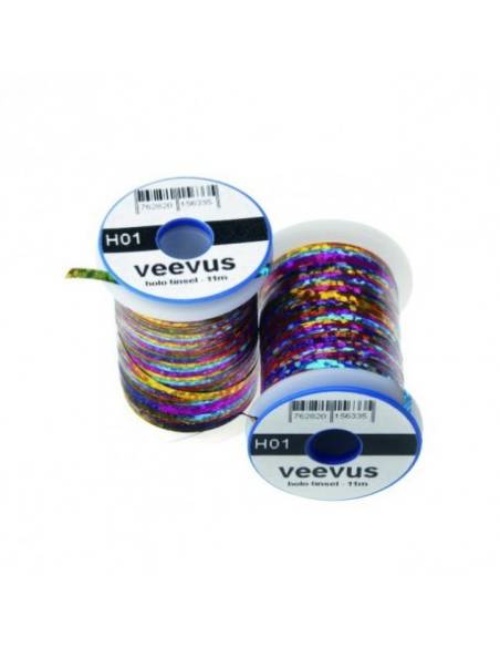 Hilo de Montaje VEEVUS Tinsel holográfico