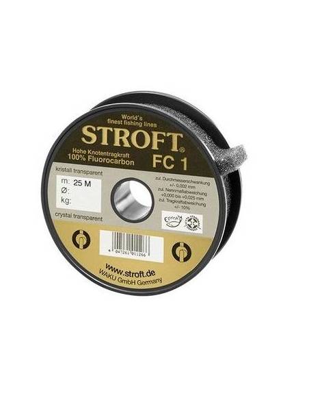 Hilo STROFT FC1 25 M FLUOROCARBONO STROFT TIPPET
