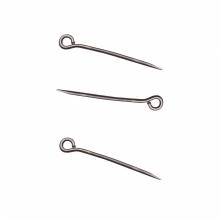 FLY LINE PINS CONECTOR MUSTAD, micro anilla con extension