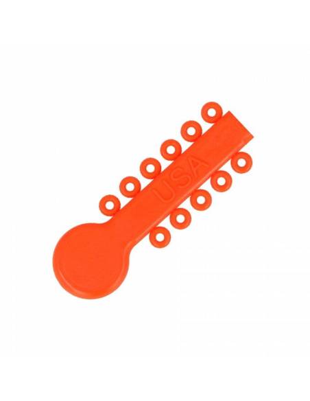 MICRO ANILLAS SILICONA EXTRA BAETIS ORANGE 11 UD