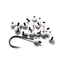 Comprar Bolas De Tungsteno Plus Blanco en nuestra Tienda Online de Pesca a Mosca | Mosca y Linea