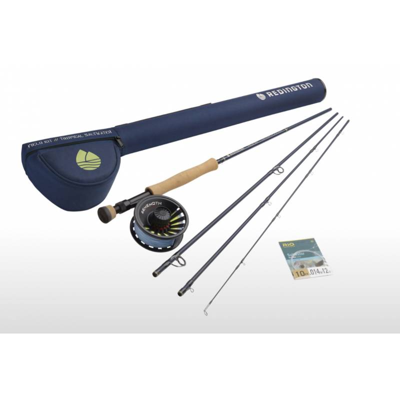 Equipo Redington Field Kit Agua Salada/voraces Redington KIT CAÑA Y CARRETES