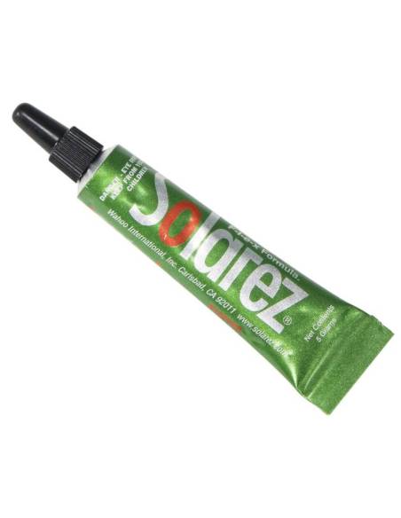 Solarez barniz Fly Tie FLEX Formula 5 gram tubo Verde_ SOLAREZ BARNICES