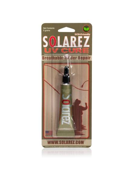 Solarez Barniz UV Cure Wader Repair 5 gram tubo Pkg. (Breathable)_ SOLAREZ VADEADORES